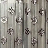 پرده پذیرایی عرض حدودا ۴ متر و ۷۰ سانت