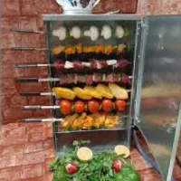 کباب پزهای دادلیسان تمام استیل ومعمولی و مرغ گردان