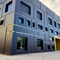 نمای کامپوزیت و سرامیک خشک مدرن