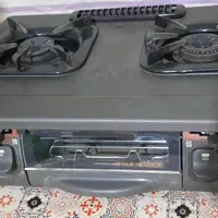 گاز ژاپنی دو شعله|اجاق گاز و لوازم برقی پخت‌وپز|اصفهان, ارغوانیه|دیوار