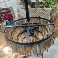 لوستر چهار طبقه کریستال