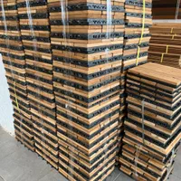 کفپوش تایل ترمو وود تایل چوبی و چمن رویان چوب|عمده‌فروشی|نوشهر, |دیوار