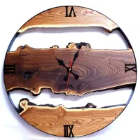 ساعت دیواری روستیک|ساعت دیواری و تزئینی|شیراز, شهرک رضوان|دیوار