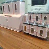 ست پاسماوری و جای ادویه لیمون|ظروف نگهدارنده، پلاستیکی، یکبارمصرف|قدس, شهرقدس|دیوار