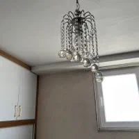 لوستر با چراغ شب خواب