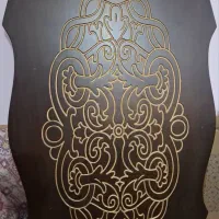 میز نهارخوری ۶ نفره چوب ، پایه گلدانی