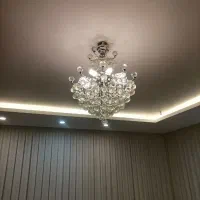 لوستر کریستالی 10 شاخه|لوستر و چراغ آویز|مشهد, حجاب (شهرک غرب)|دیوار