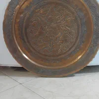 سینی مسی|کلکسیون اشیاء عتیقه|رشت, جهاد|دیوار