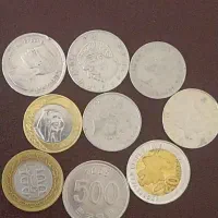 ۵۰ سکه خارجی (بدون تکرار )