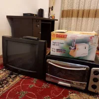 تلوزیون چرخ گوشت و فر برقی