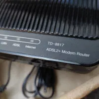 مودم روتر +ADSL2 تی پی-لینک TD-8817|مودم و تجهیزات شبکه|تهران, بلورسازی|دیوار
