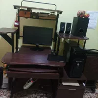 میز کامپیوتر فلزی،وام دی آف(فروش فوری)بسیارمحکم