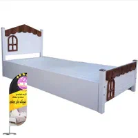 تخت خواب ۱ یک نفره وکیوم(تختخواب یکنفره) مدل کلبه|تخت و سرویس خواب|مشهد, سپاد|دیوار