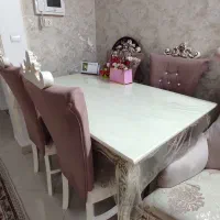 میز ناهار خوری شش نفره مبلی
