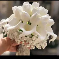 دسته گل لاله لمسی با ارسال رایگان|گل مصنوعی|تهران, شوش (باغ آذری)|دیوار