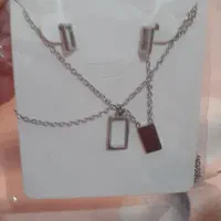 النگو رنگ ثابت سایز ۳ و نیم ست