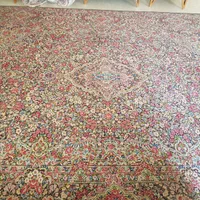 یک جفت فرش ۱۲ متری کرمان نقش هزار گل ۸۰ جفت انتیک|فرش|تهران, قلهک|دیوار