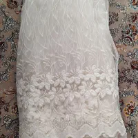 دو عدد پرده توری سالم سالم