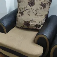 مبل راحتی نیم ست پنج نفره|مبلمان خانگی و میز عسلی|قم, آزادگان|دیوار