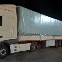 تریلی چادری ۳ محور ده چرخ خور