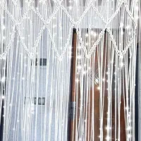 پرده مکرومه سالم و شیک