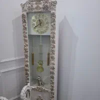 مبلمان۷نفره همراه با ساعت و آینه و کنسول|مبلمان خانگی و میز عسلی|سنندج, |دیوار