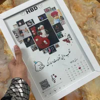 قاب عکس موزیکال هدیه تولد کادو سالگرد ازدواج|تابلو، نقاشی، عکس|مشهد, شهرک رازی (شهرک غرب)|دیوار