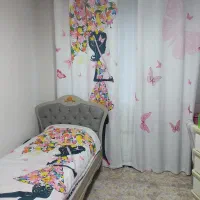 ست پرده و روتختی دخترانه