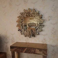 اینه و کنسول مدل خورشیدی|بوفه، ویترین، کنسول|اسلام‌شهر, شهرک واوان|دیوار