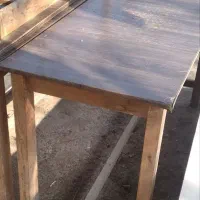 تعدادی میز و نیمکت mdf پایه نراد|کافیشاپ و رستوران|آستانه اشرفیه, |دیوار