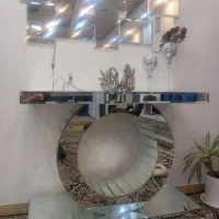 آینه کنسول شیک|بوفه، ویترین، کنسول|تایباد, |دیوار