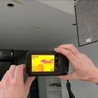 نشت یابی با دستگاه نشت یاب  تصویری...