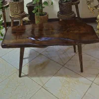 میز‌جلو مبلی روستیک