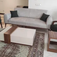 مبلمان ۸ نفره به همراه جلو مبلی|مبلمان خانگی و میز عسلی|اصفهان, جلالیه|دیوار