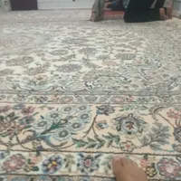 فرش دستباف نقشه نابین|فرش|اصفهان, ارغوانیه|دیوار