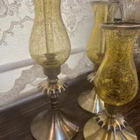 شمعدانی های پایه دار ۳تایی|صنایع دستی و سایر لوازم تزئینی|تهران, جنت‌آباد جنوبی|دیوار