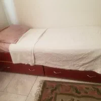 تخت یک نفره ام دی اف با خوشخواب|تخت و سرویس خواب|تهران, ارم|دیوار