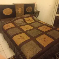 تخت دو نفره چوبی کشو دار بدون تشک|تخت و سرویس خواب|کرج, کوی امامیه|دیوار