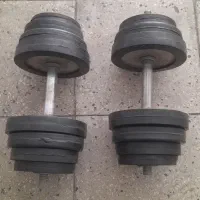 دو عدد دمبل متغیر 10 کیلویی رکورد