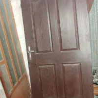 درب آپارتمان چوبی