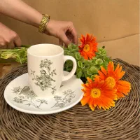 آموزش نقاشی زیرلعابی سرامیک کوره هنرسفال ظرف فنجان|خدمات آموزشی|قم, باجک یک|دیوار