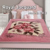 پتو یک نفره و دو نفره خارجی گل برجسته جهیزیه