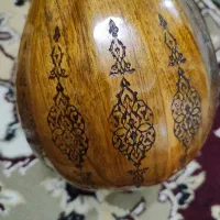 سه تار مفاخری سوخته کاری شده با هارد کیس