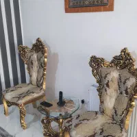 مبل سلطنتی چوب|مبلمان خانگی و میز عسلی|سهند, |دیوار