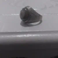 انگشتر نقره بابا قوری و عقیق کلکسیونی ،گردنبند