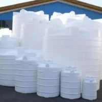 تانکرمخزن افقی منبع آب صنعتی پلیمر شیمیایی
