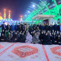 کاروان زیارتی کربلا دوسر قطار هفتم آذرقطعی