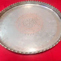 سینی قدیمی دو مهره