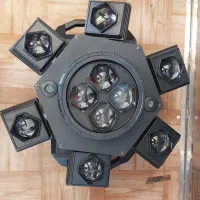 مووینگ ۶ کله رقص نور فلشر لیزر چرخشی موینگ ۶ سر