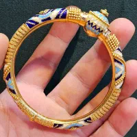 مفتول میناکاری قفل پیچی طلای 18 عیار کم اجرت|جواهرات|اهواز, ۳۰ متری|دیوار